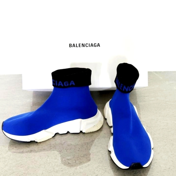 BALENCIAGA Knit Fabric Speed Trainer Limited Edition - Picture 1 of 5